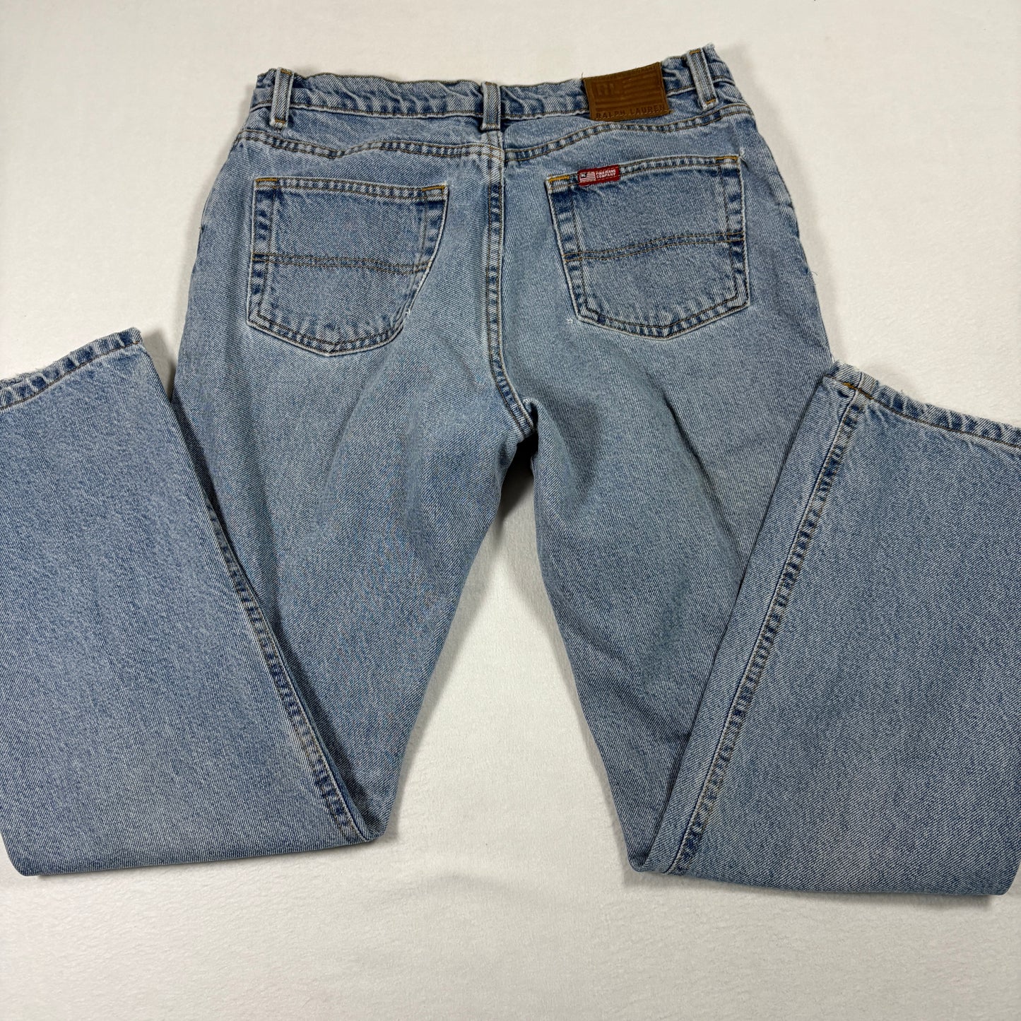 Polo Ralph Lauren Mens Jeans 30x29 Saturday Jean Vintage 90s Y2K Denim USA Made