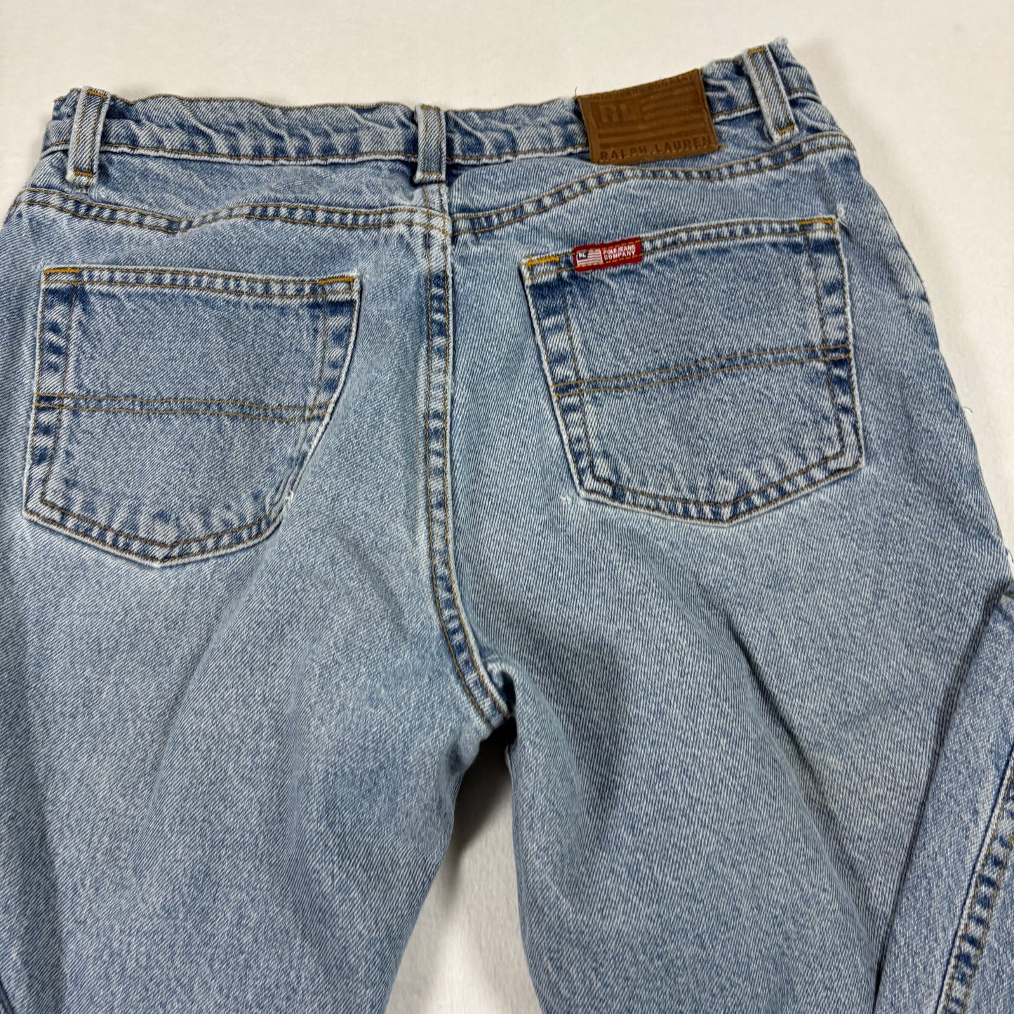 Polo Ralph Lauren Mens Jeans 30x29 Saturday Jean Vintage 90s Y2K Denim USA Made