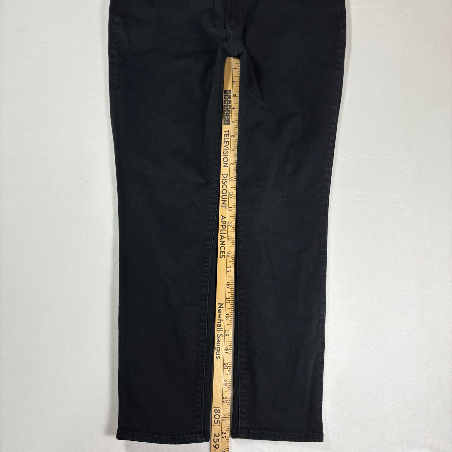 Universal Thread Jeans Womens 12/31S Black Skinny High Rise Stretch Denim Pants