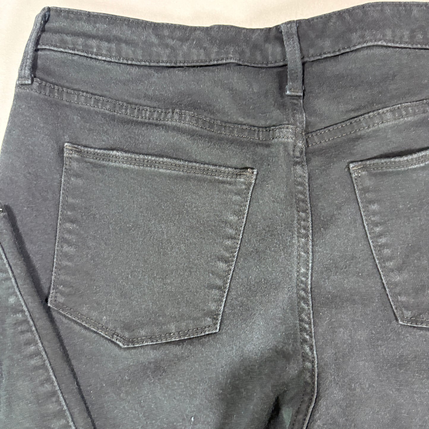 Universal Thread Jeans Womens 12/31S Black Skinny High Rise Stretch Denim Pants