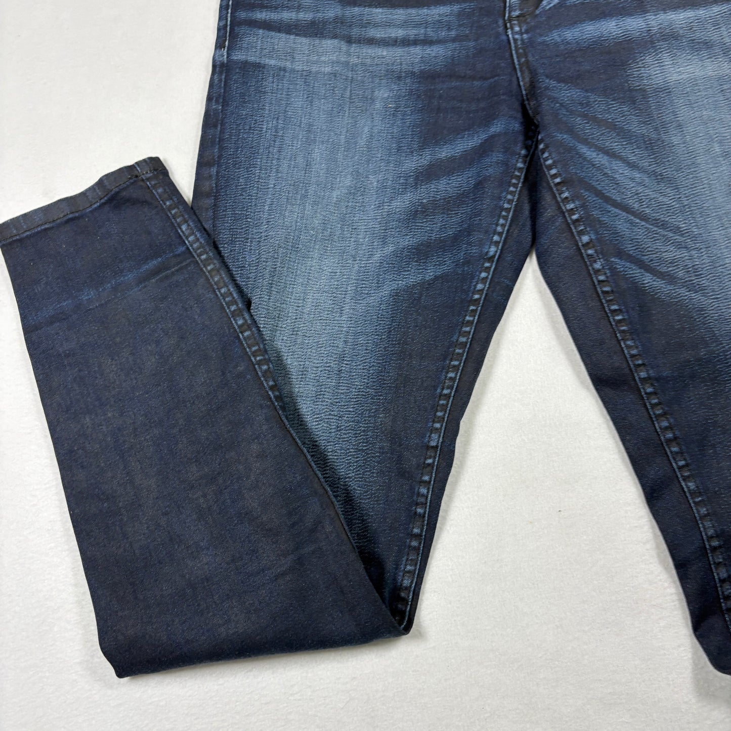 Guess Womens Jeans 31 1981 Skinny Dark Wash Stretch Blue Denim Vintage Y2K