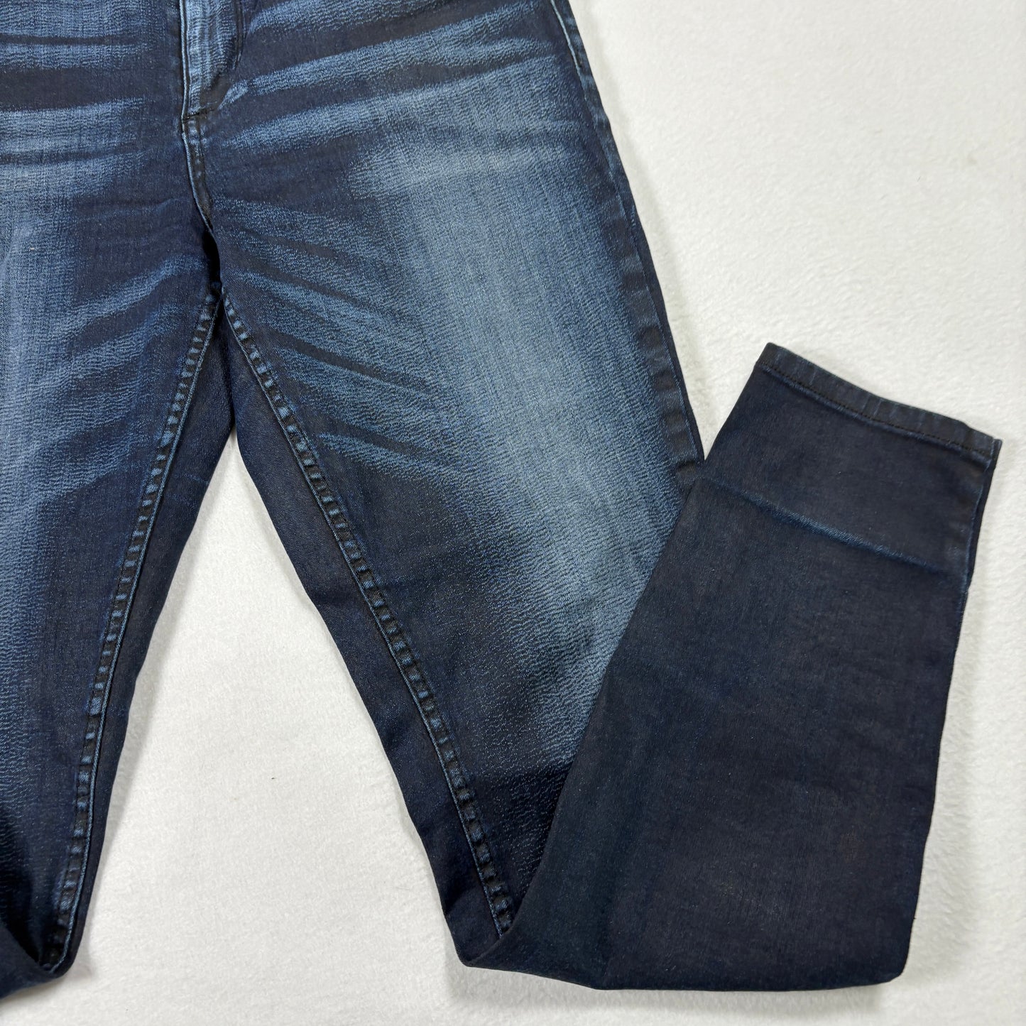 Guess Womens Jeans 31 1981 Skinny Dark Wash Stretch Blue Denim Vintage Y2K