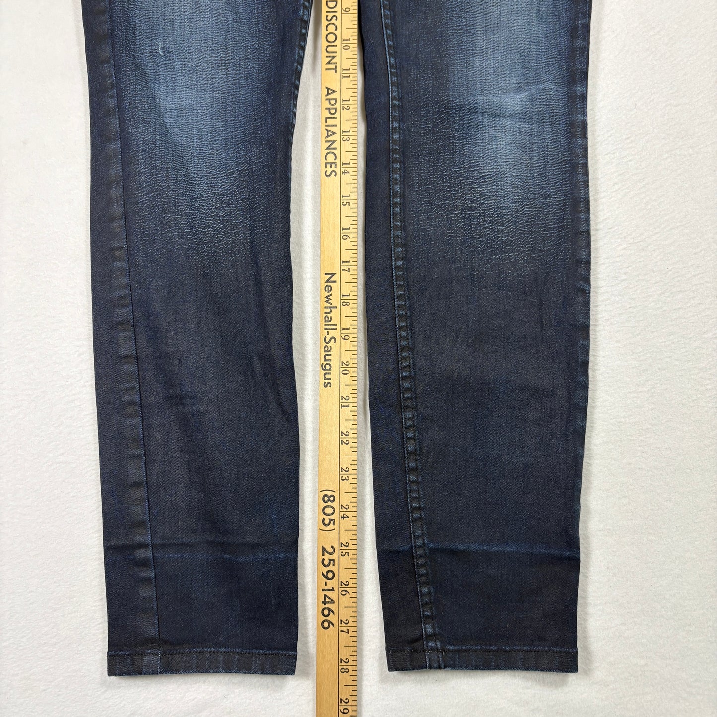 Guess Womens Jeans 31 1981 Skinny Dark Wash Stretch Blue Denim Vintage Y2K