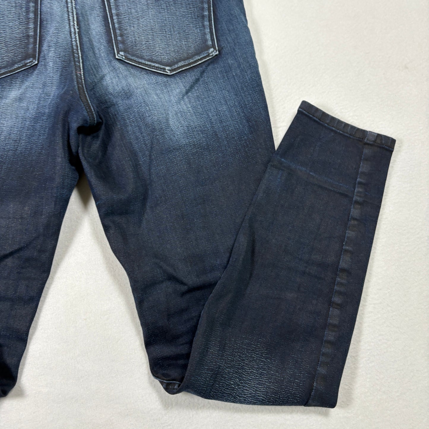 Guess Womens Jeans 31 1981 Skinny Dark Wash Stretch Blue Denim Vintage Y2K