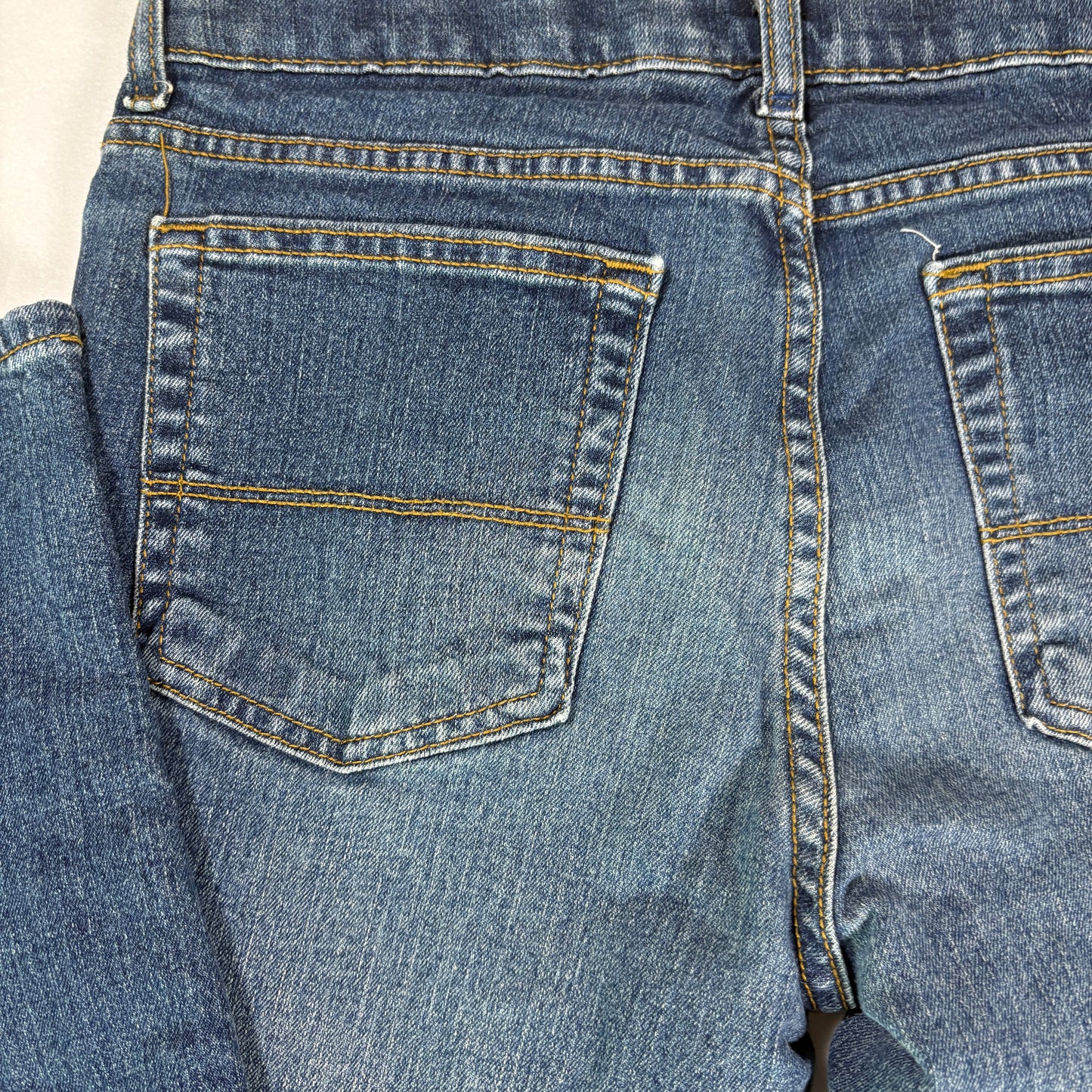Arizona Jean Co Skinny Jeans Womens 18 Reg Blue Denim Stretch Mid Rise Classic Fit