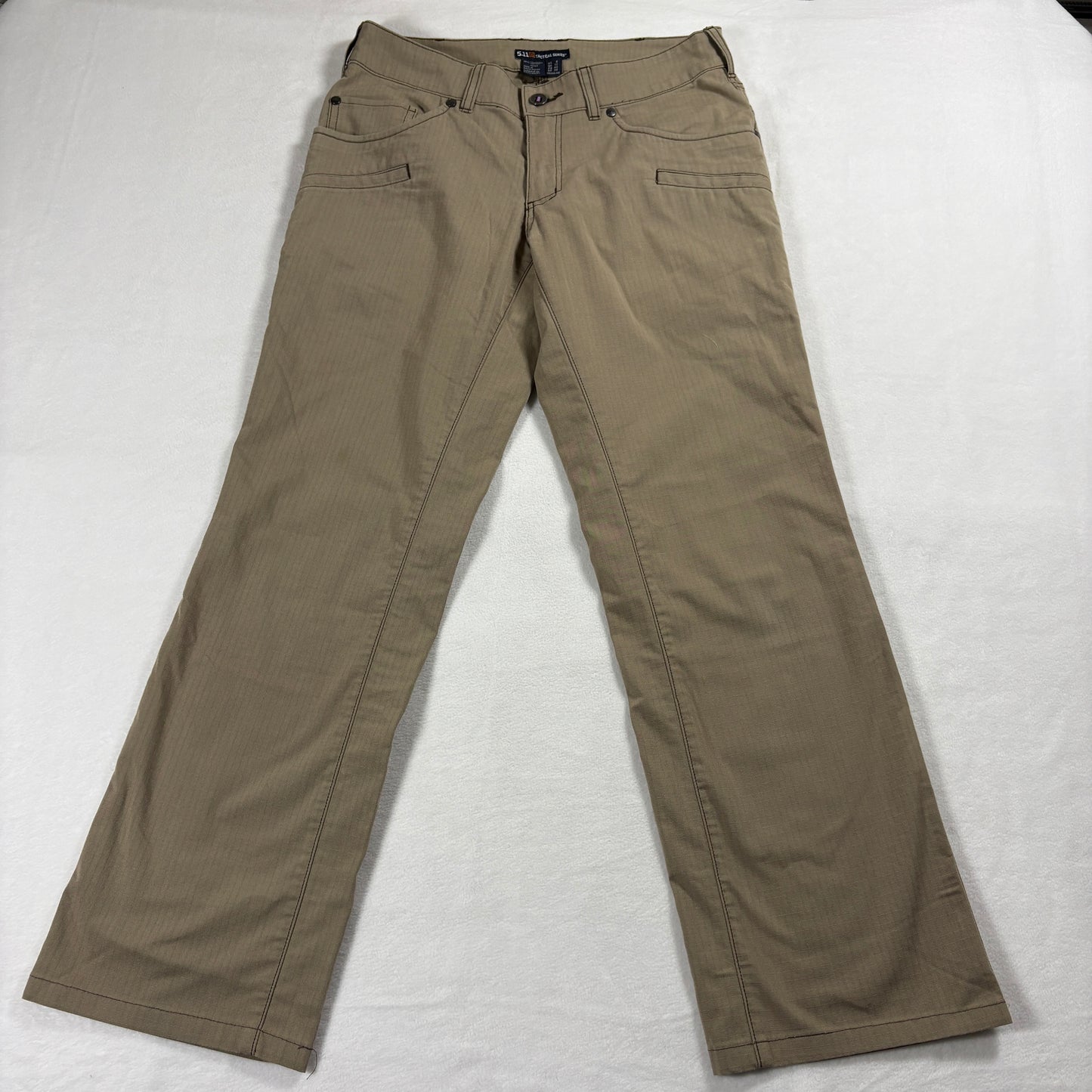 5.11 Tactical Pants Womens 8 Regular Brown Stretch Outdoor Utility Workwear Gear