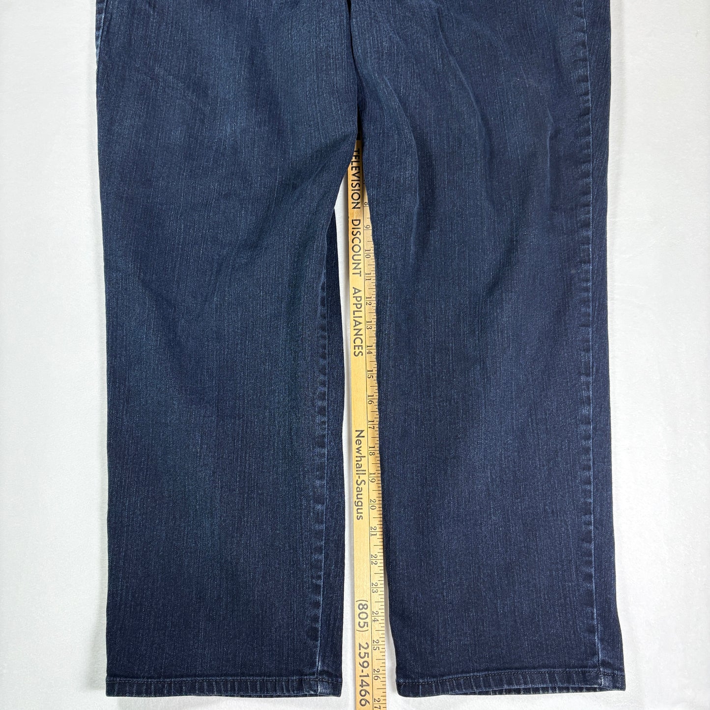 Gloria Vanderbilt Amanda Women’s 20W Dark Wash Bootcut Jeans Plus Size Denim