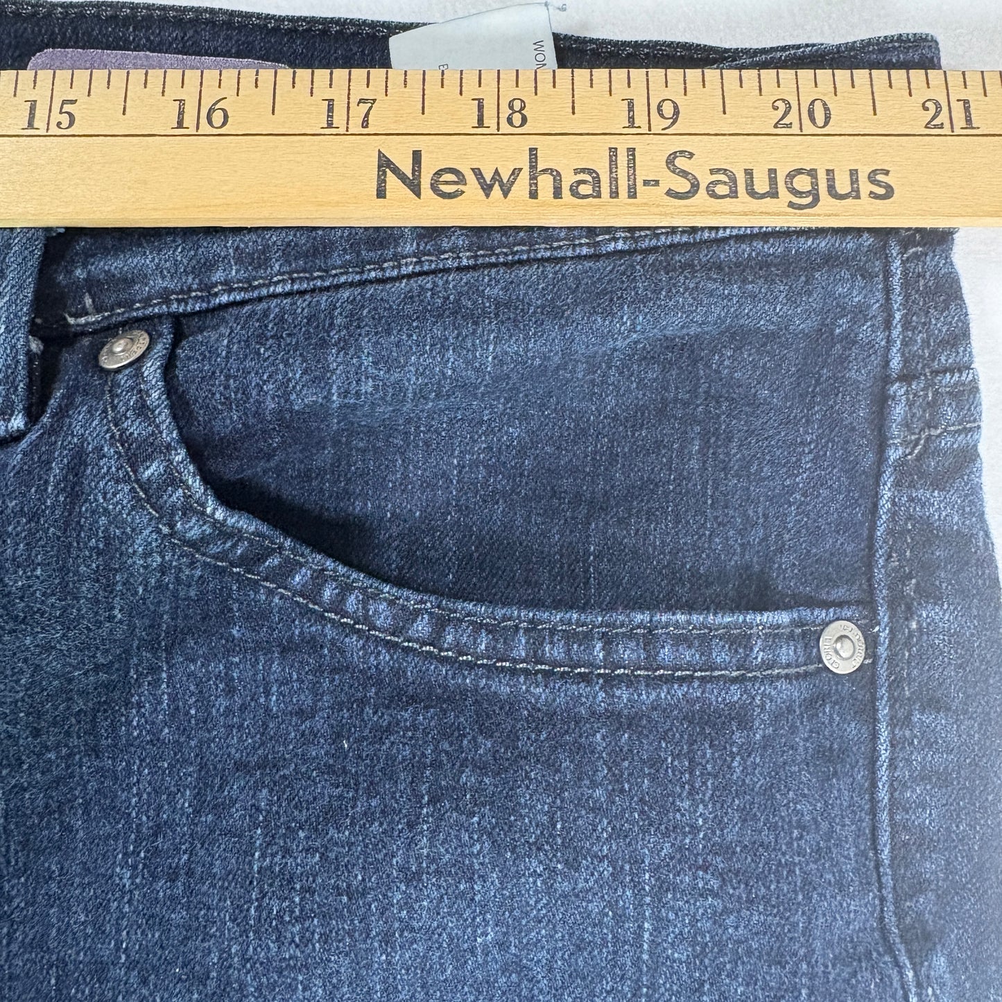 Gloria Vanderbilt Amanda Women’s 20W Dark Wash Bootcut Jeans Plus Size Denim