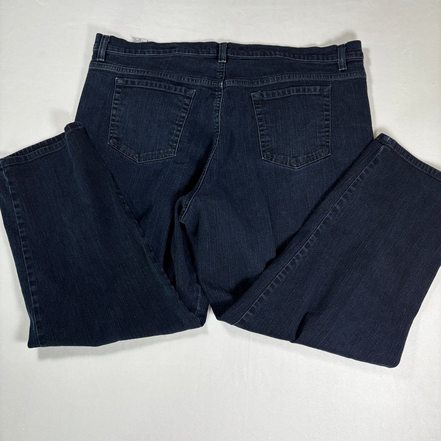 Gloria Vanderbilt Amanda Women’s 20W Dark Wash Bootcut Jeans Plus Size Denim