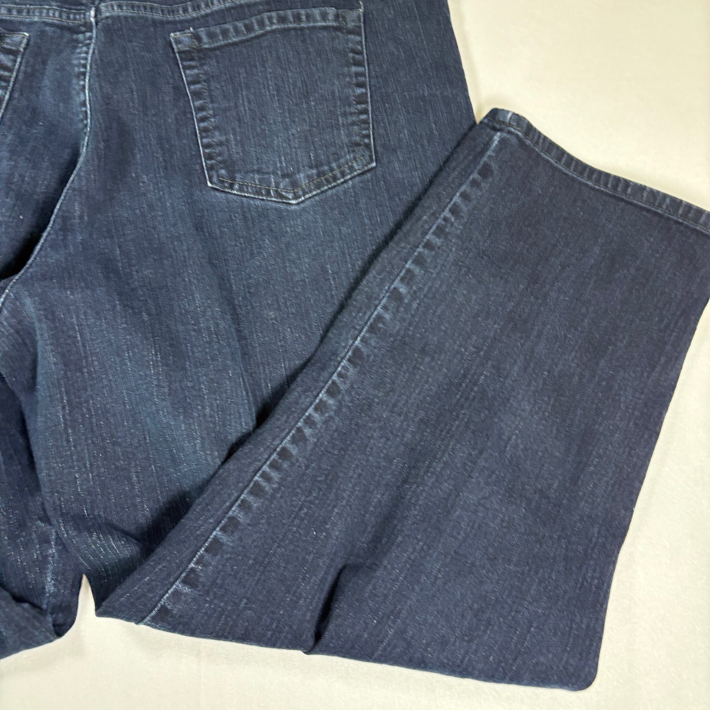 Gloria Vanderbilt Amanda Women’s 20W Dark Wash Bootcut Jeans Plus Size Denim