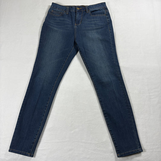 Style Me Jeans Womens 4P Petite Dark Wash Stretch Skinny Denim Pants Everyday Use