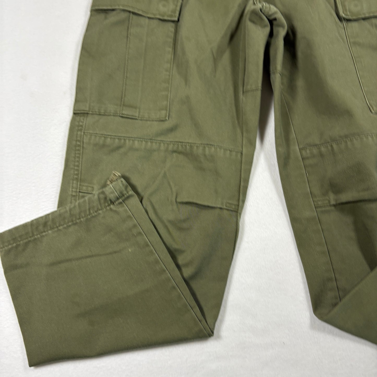 Empyre Mens Pants 30 Cargo Olive Green Utility Workwear Skate Y2K Streetwear