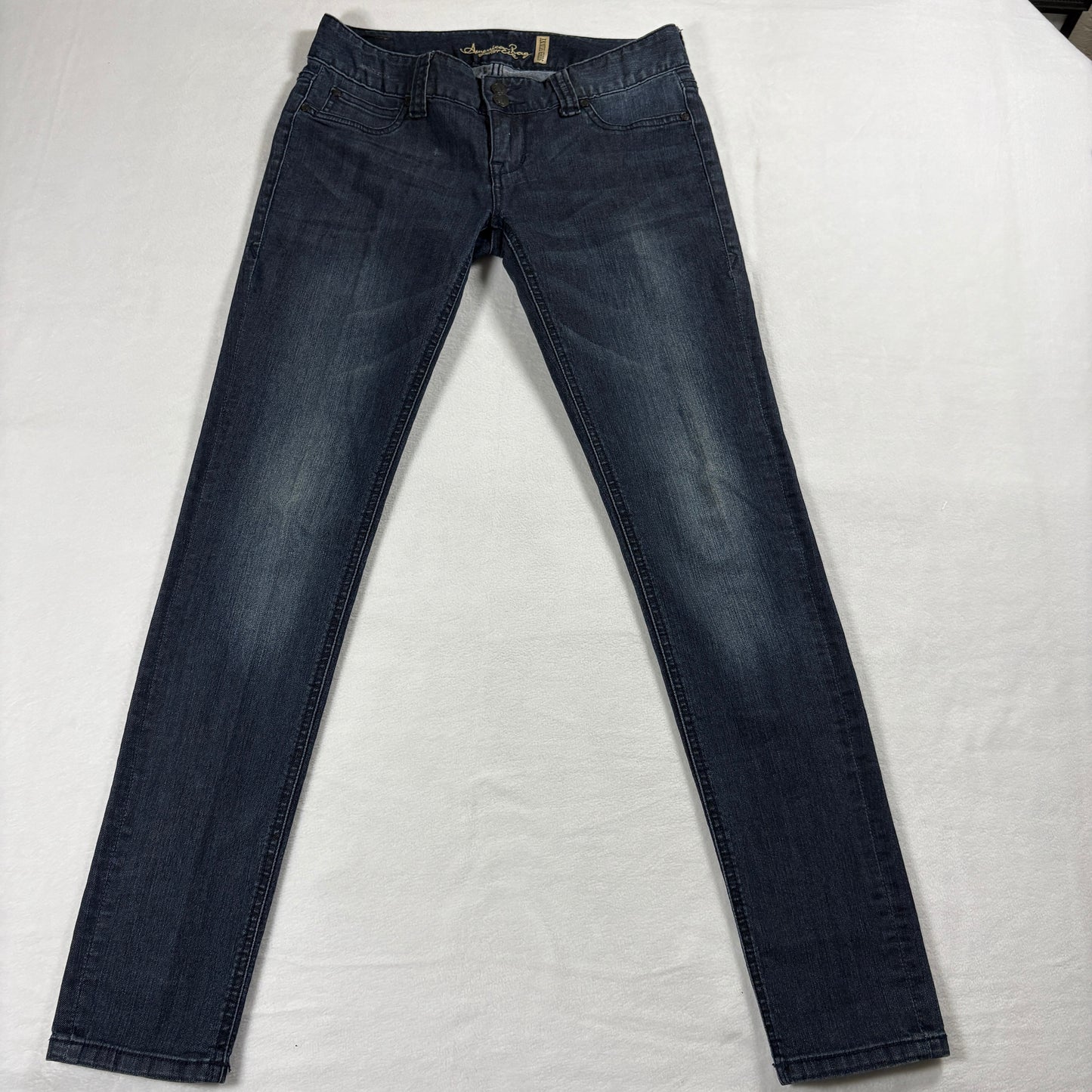 American Rag Jeans Womens 5R Dark Wash Stretch Skinny Denim Casual Pants Fit Pro