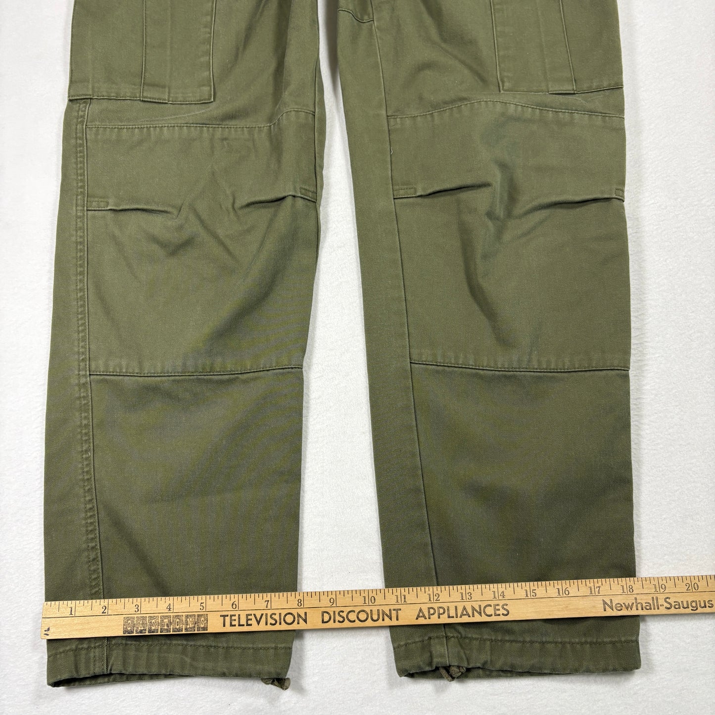 Empyre Mens Pants 30 Cargo Olive Green Utility Workwear Skate Y2K Streetwear