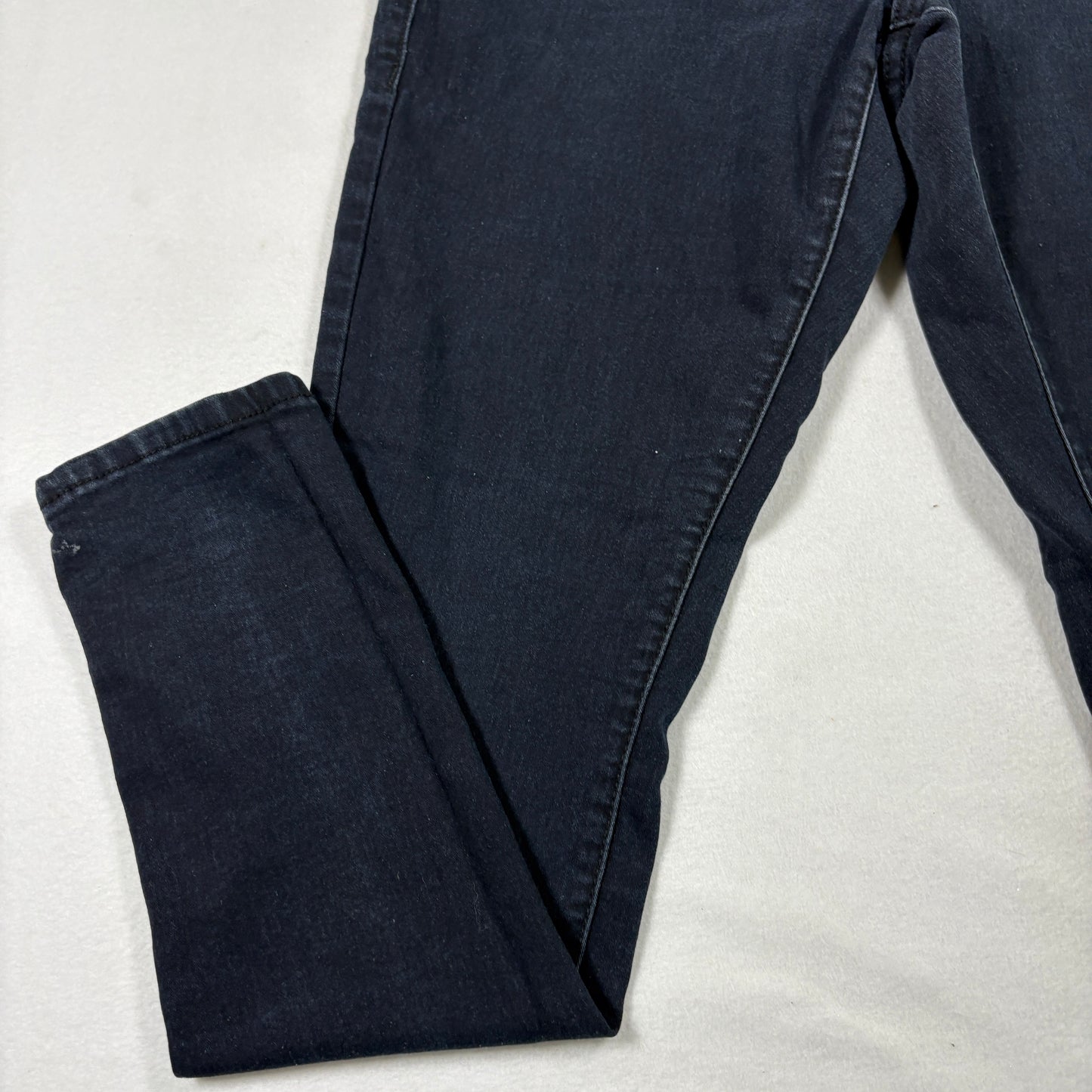 Vins Me Womens Jeans 13 Black Denim Stretch Skinny High Rise Y2K Grunge