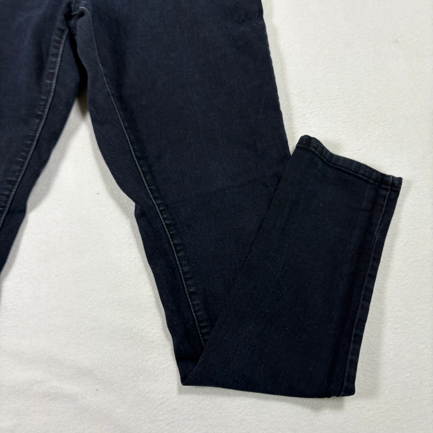 Vins Me Womens Jeans 13 Black Denim Stretch Skinny High Rise Y2K Grunge