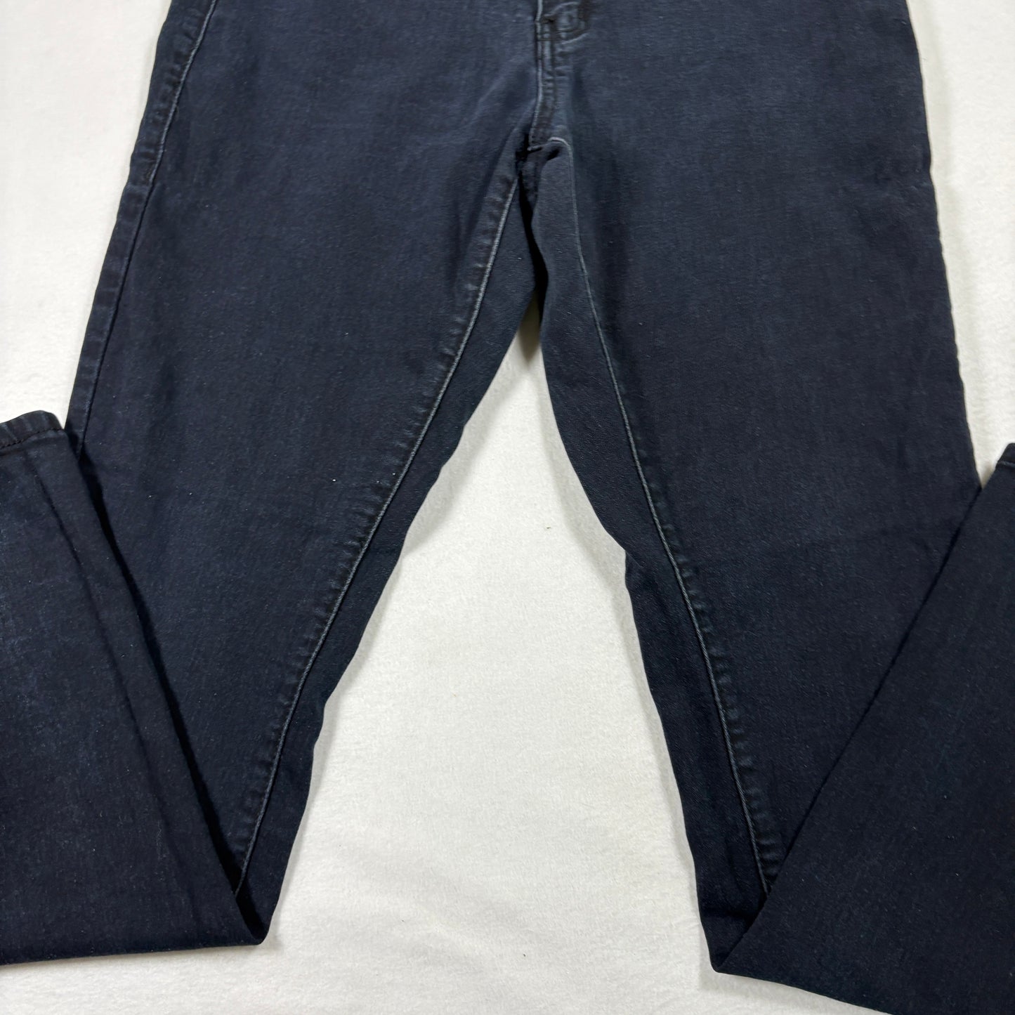 Vins Me Womens Jeans 13 Black Denim Stretch Skinny High Rise Y2K Grunge