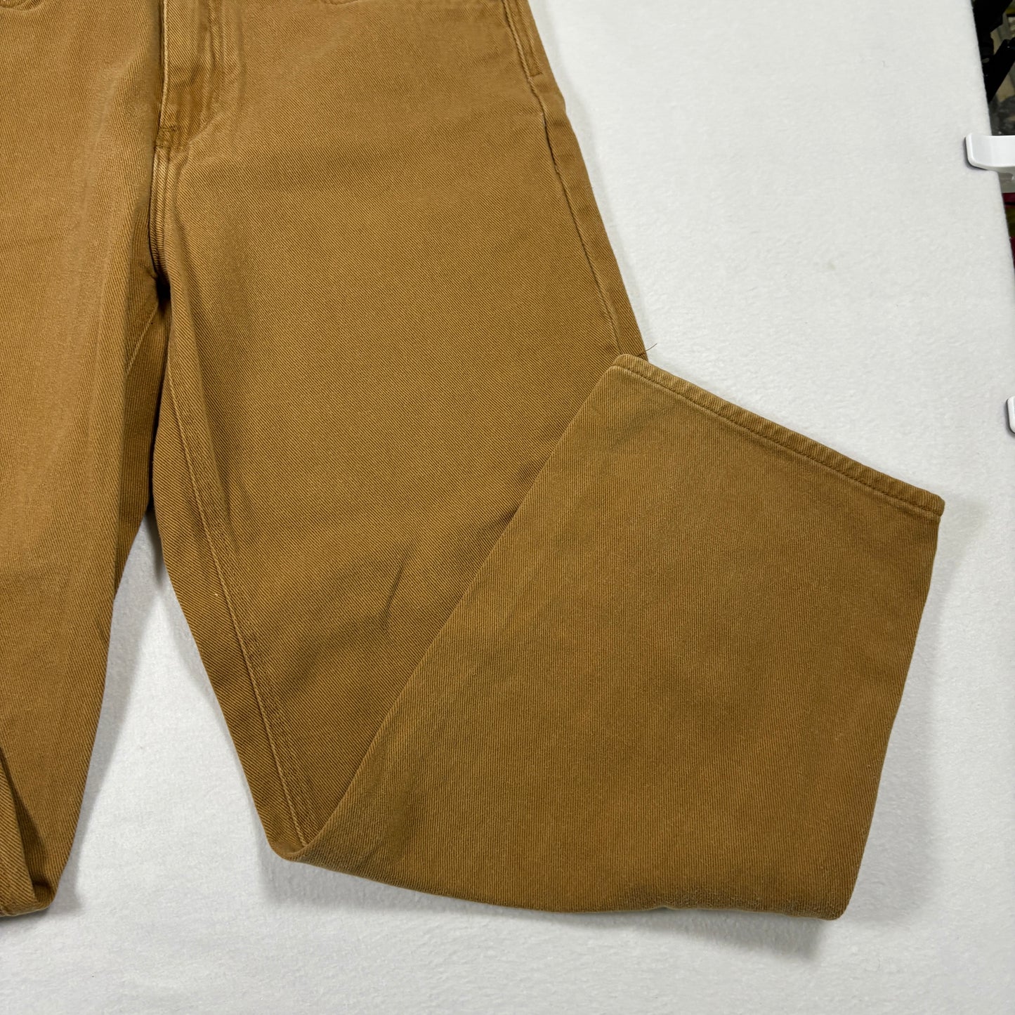 Empyre Mens Pants 32 Brown Denim Jeans Straight Fit Workwear Skate Y2K Grunge