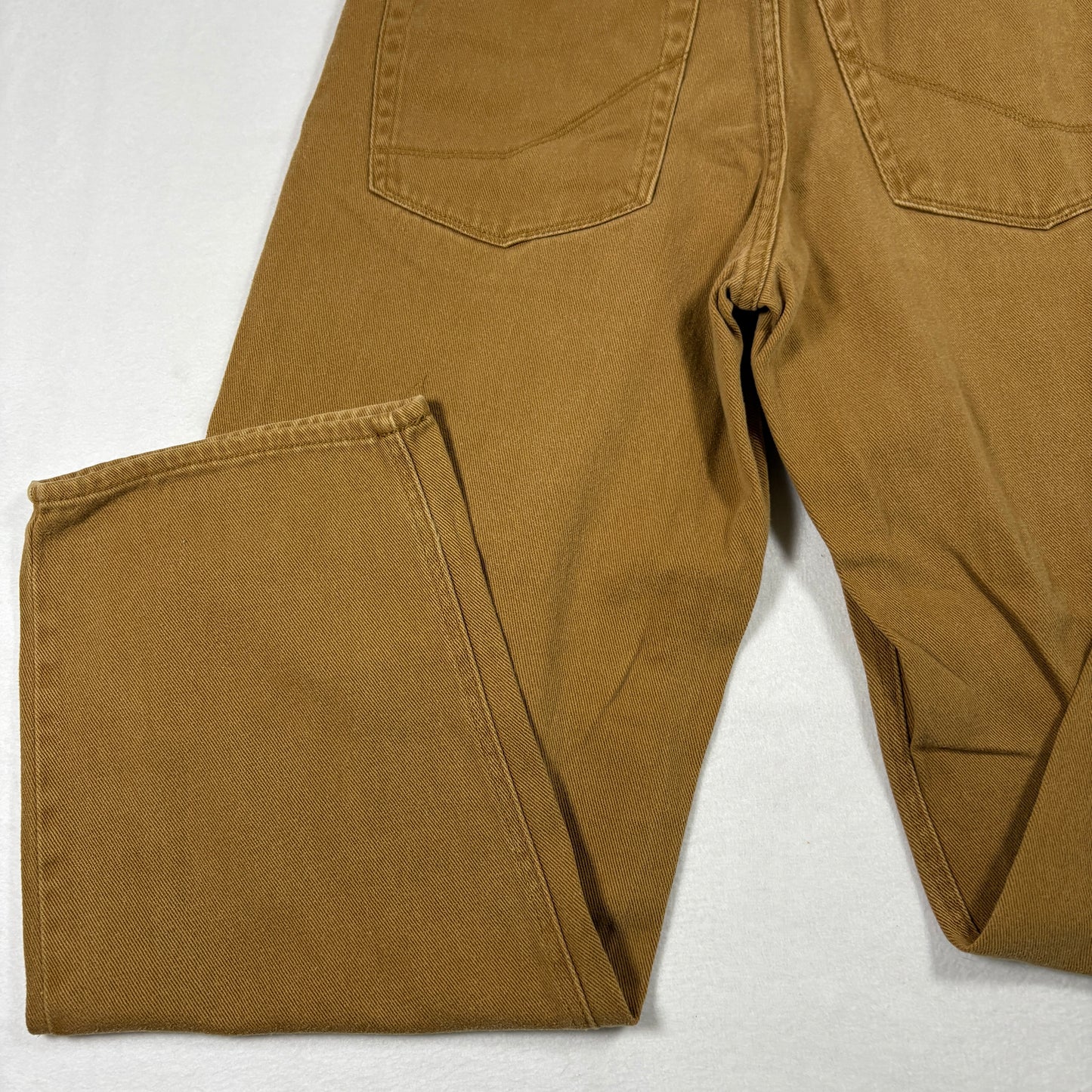 Empyre Mens Pants 32 Brown Denim Jeans Straight Fit Workwear Skate Y2K Grunge