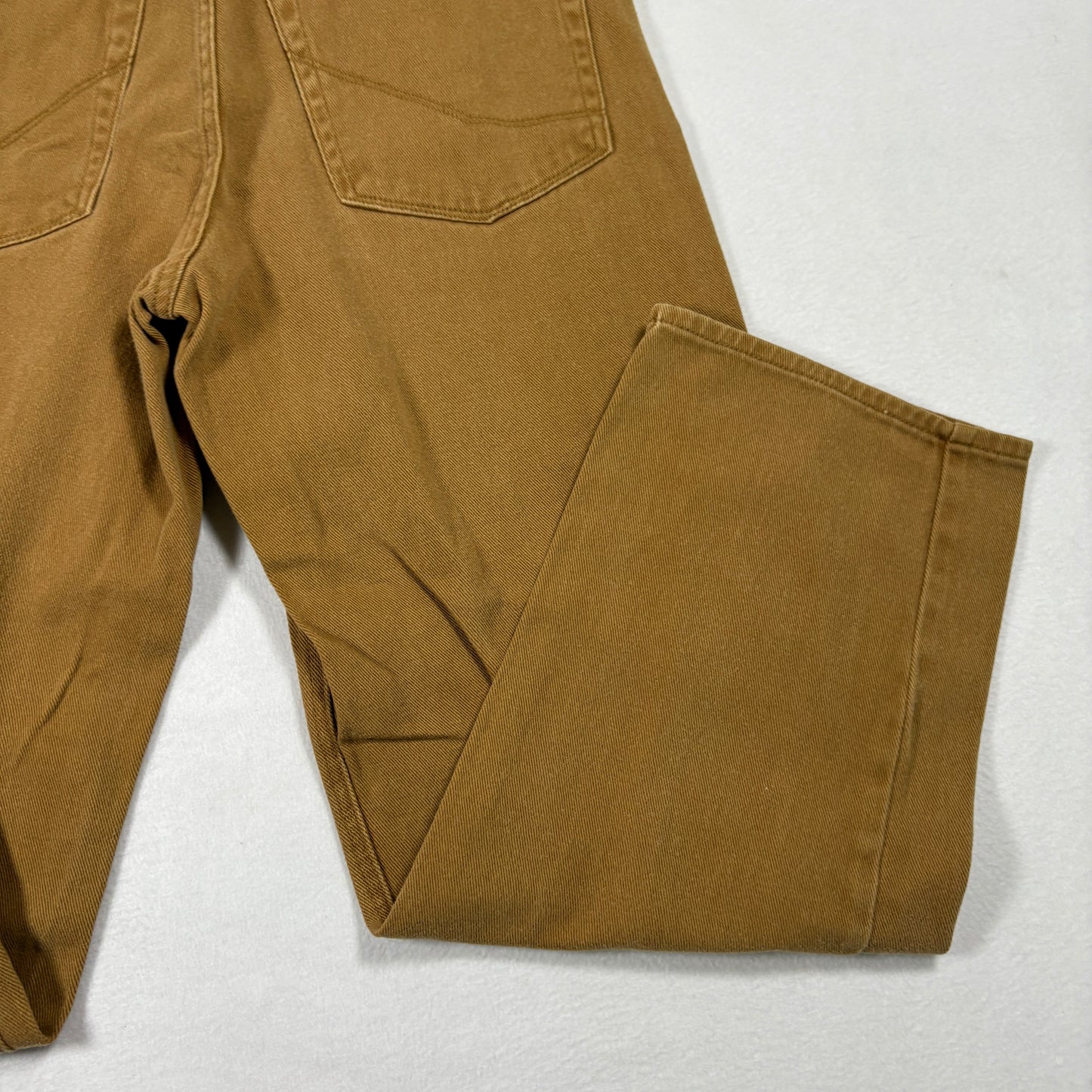 Empyre Mens Pants 32 Brown Denim Jeans Straight Fit Workwear Skate Y2K Grunge