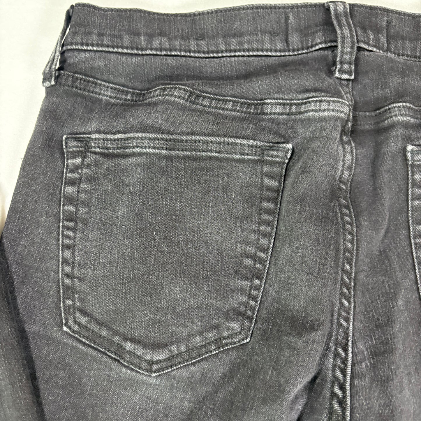 Hollister Men’s 32x32 Black Jeans Straight Advanced Stretch Denim Dark Wash