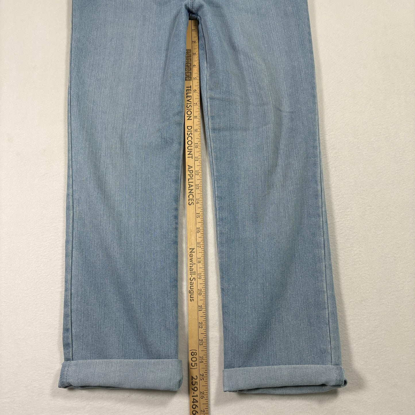 Gloria Vanderbilt Womens Jeans 6 Amanda High Rise Tapered Leg Light Wash Vintage