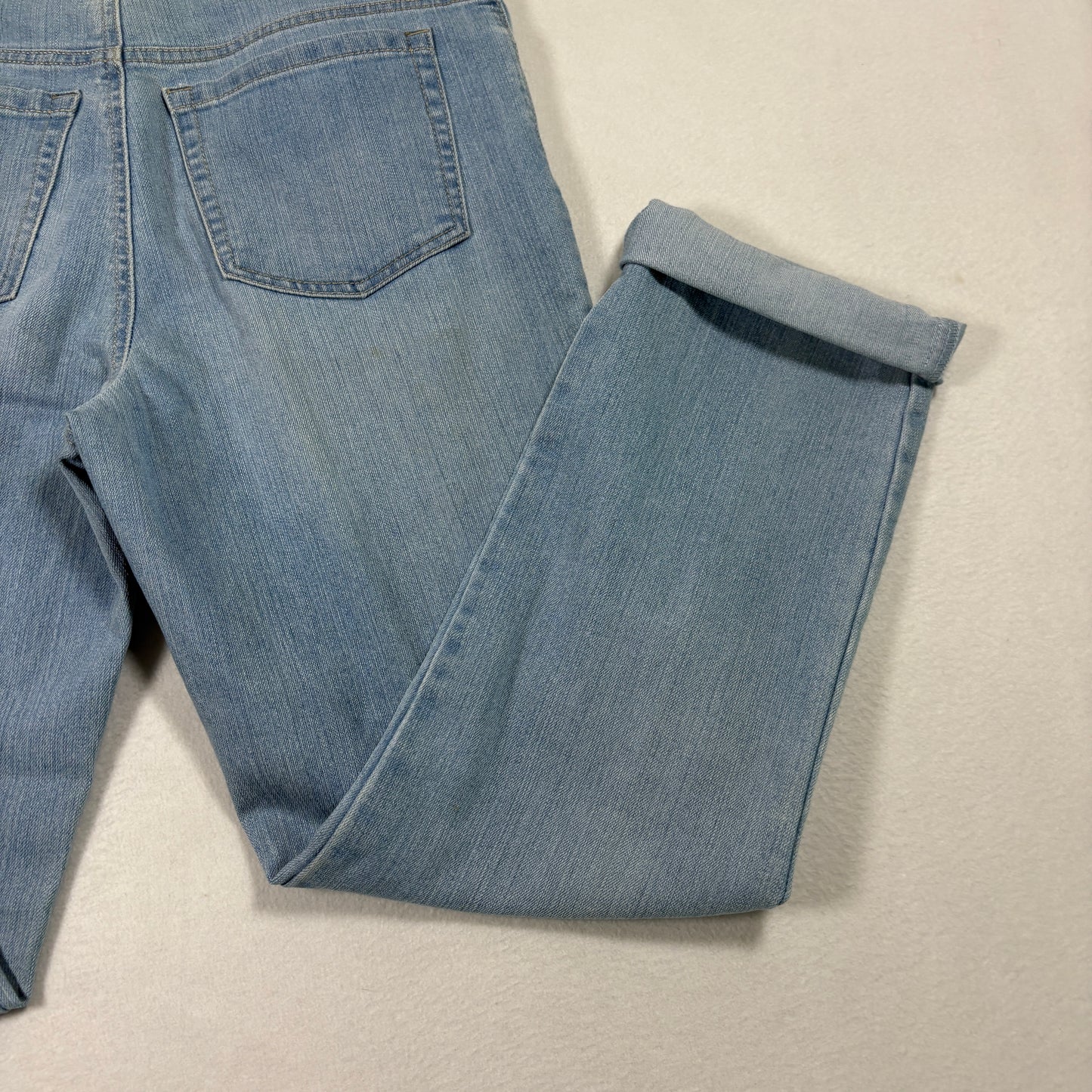 Gloria Vanderbilt Womens Jeans 6 Amanda High Rise Tapered Leg Light Wash Vintage