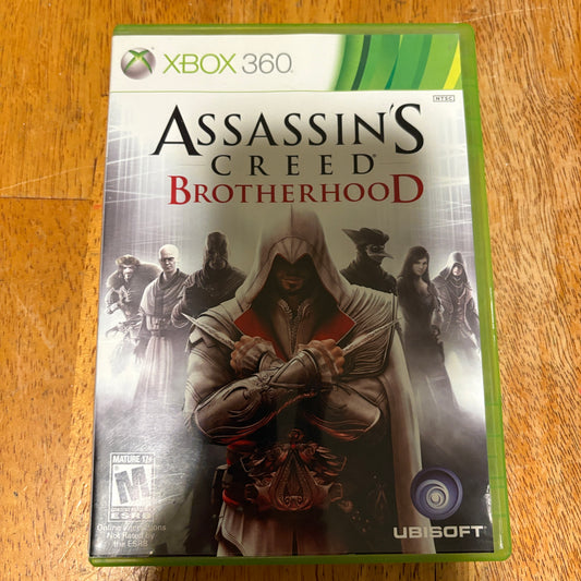 Assassin's Creed Brotherhood Xbox 360 Complete CIB Manual Excellent Tested