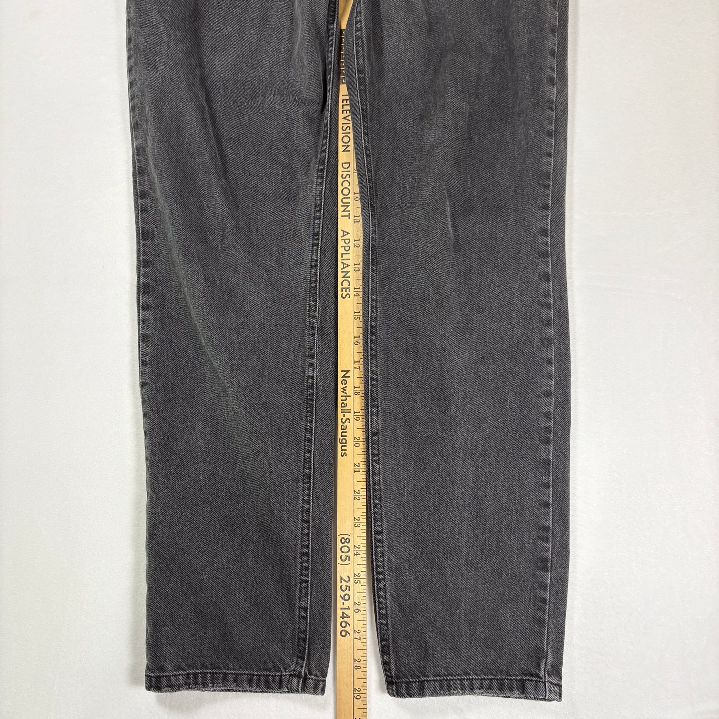 BDG Urban Outfitters Mom Jeans High Rise Black Washed Denim Baggy Women’s 31