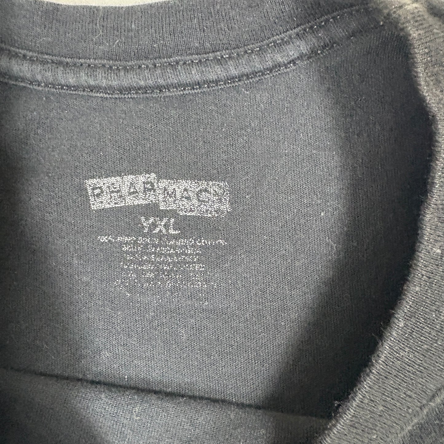 Pharmacy Boardshop Youth Mens XXL Black Graphic Tee Skate Y2K Streetwear Grunge