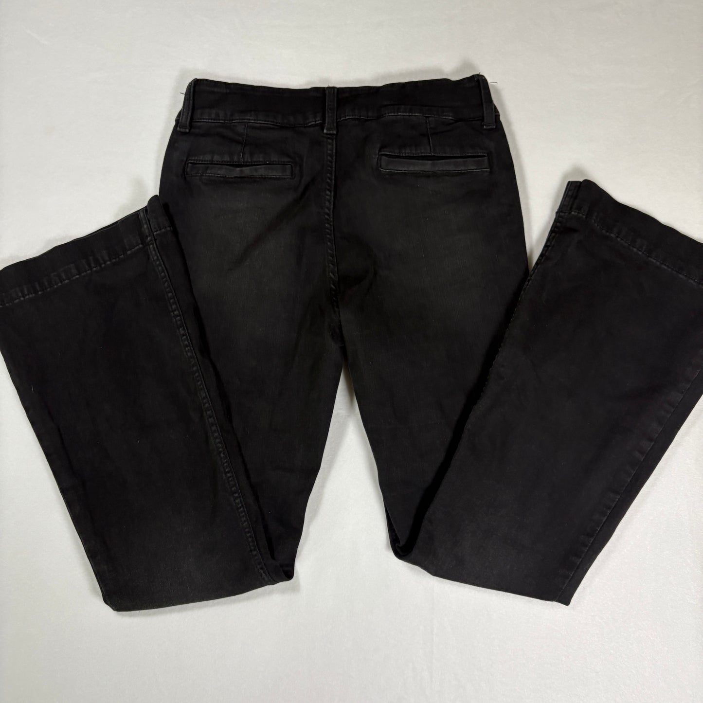 Thereabouts Girls Flare Jeans Black Denim Bootcut Style Youth Size 14