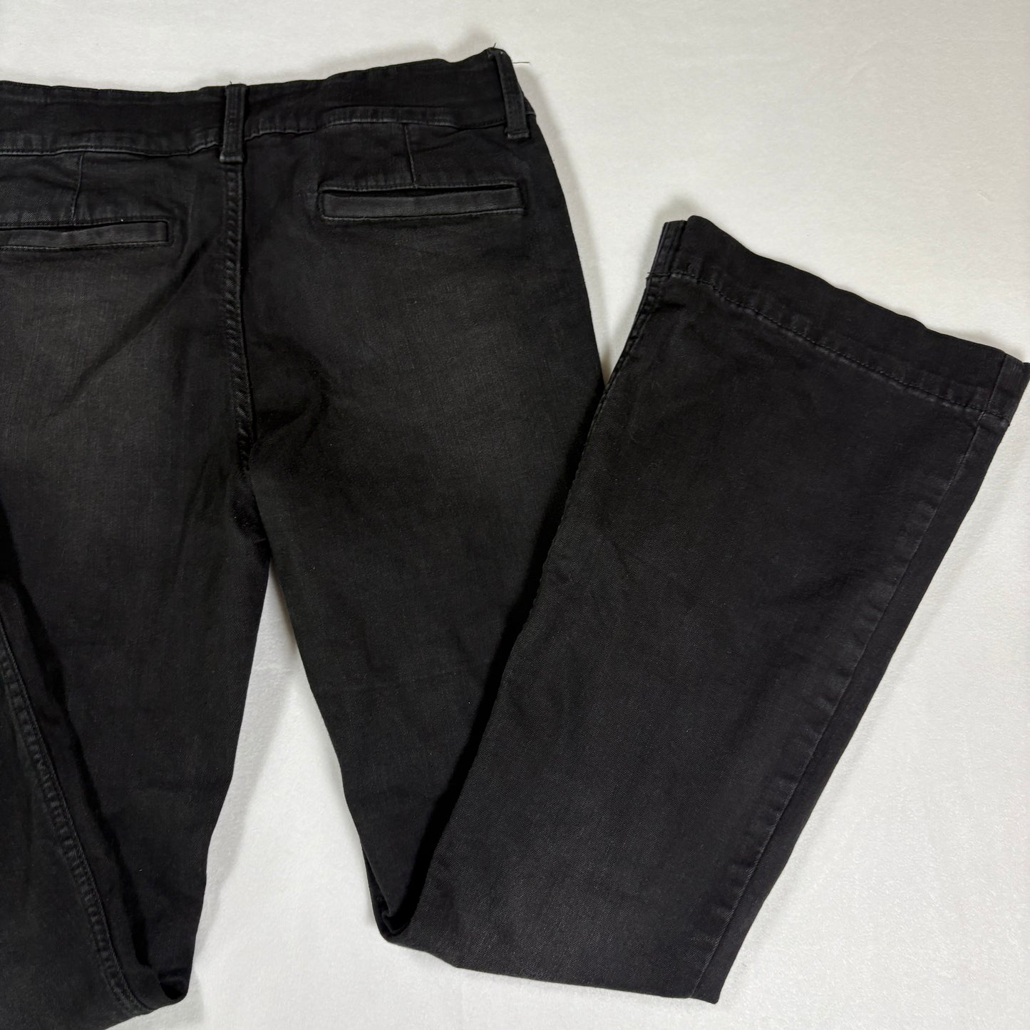 Thereabouts Girls Flare Jeans Black Denim Bootcut Style Youth Size 14