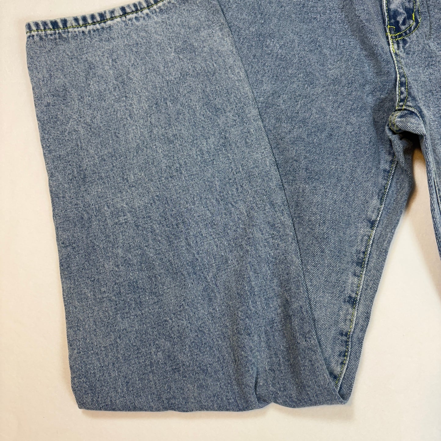 Vintage Blue Jeans Womens S High Rise Baggy Straight Leg 90s Y2K Denim Pants