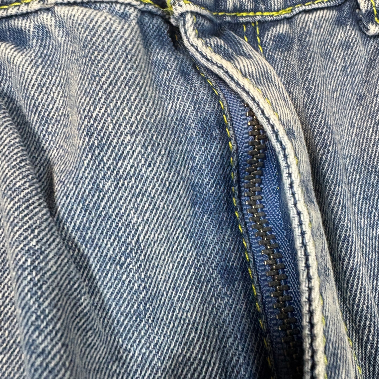 Vintage Blue Jeans Womens S High Rise Baggy Straight Leg 90s Y2K Denim Pants