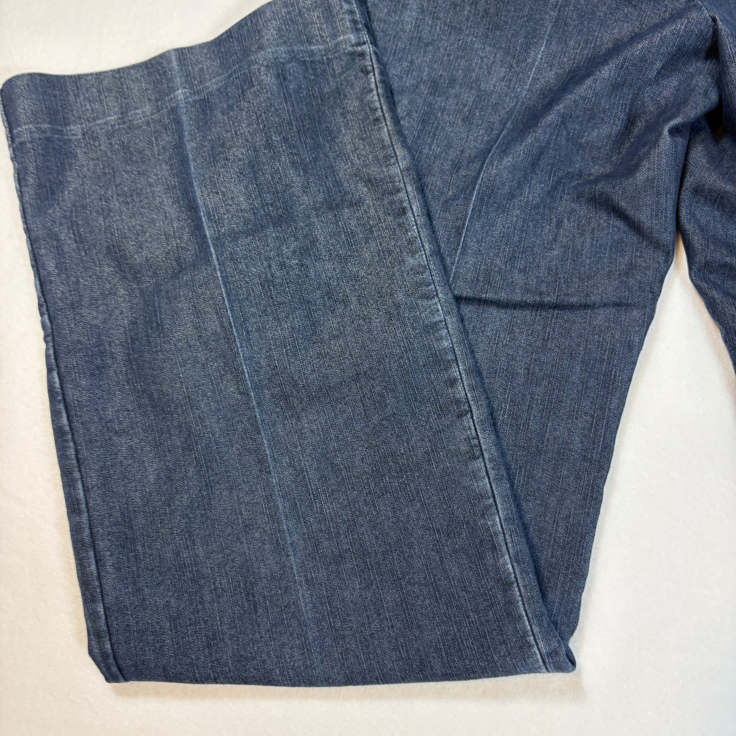 Editor Womens Pants 2R Dark Wash Denim Trouser Bootcut Career Work Dress Slacks