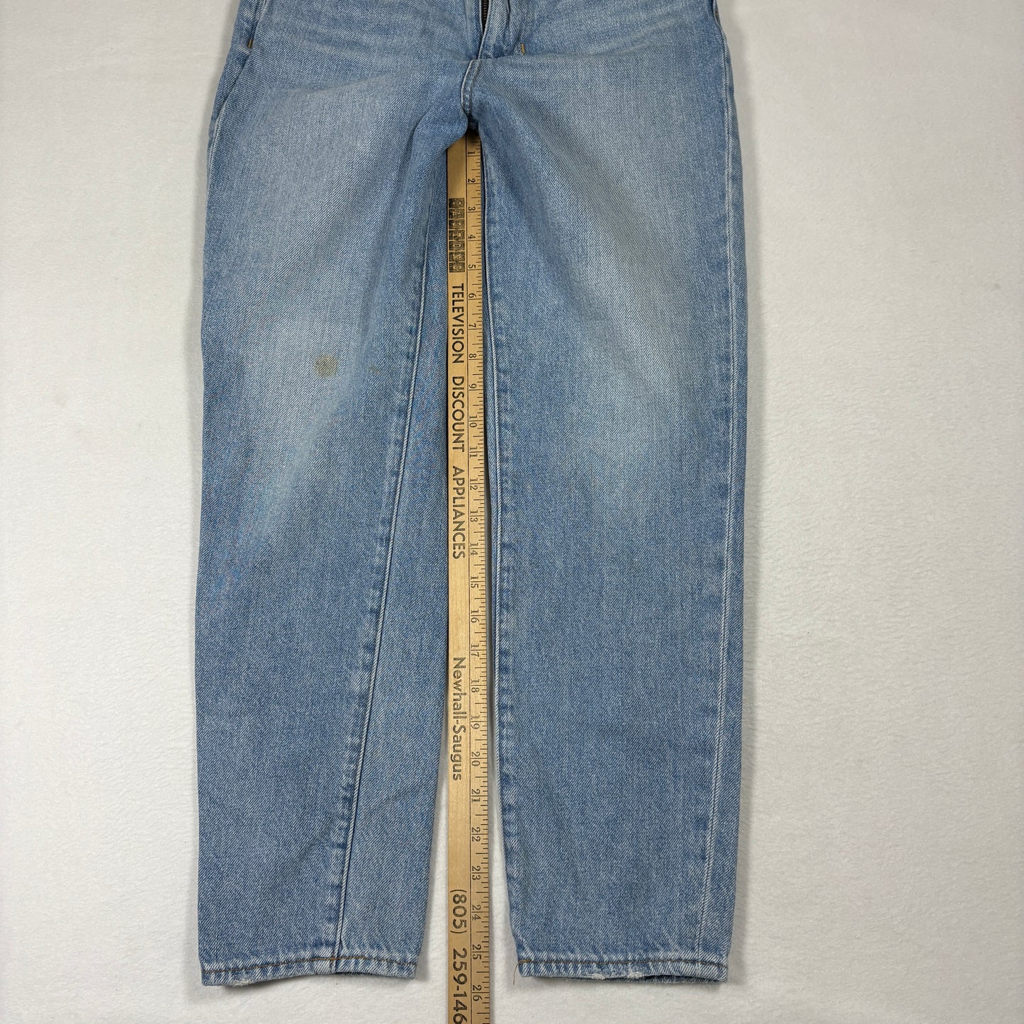 Madewell Womens Jeans 25 The Mom Jean High Rise Vintage 90s Grunge Distressed