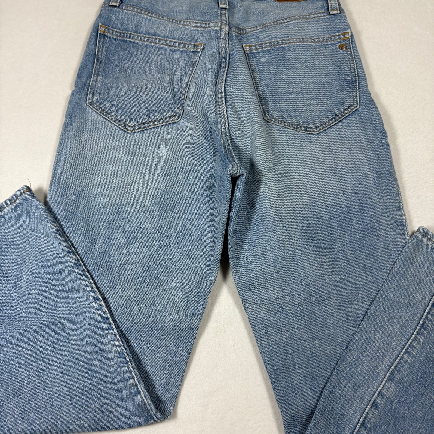 Madewell Womens Jeans 25 The Mom Jean High Rise Vintage 90s Grunge Distressed