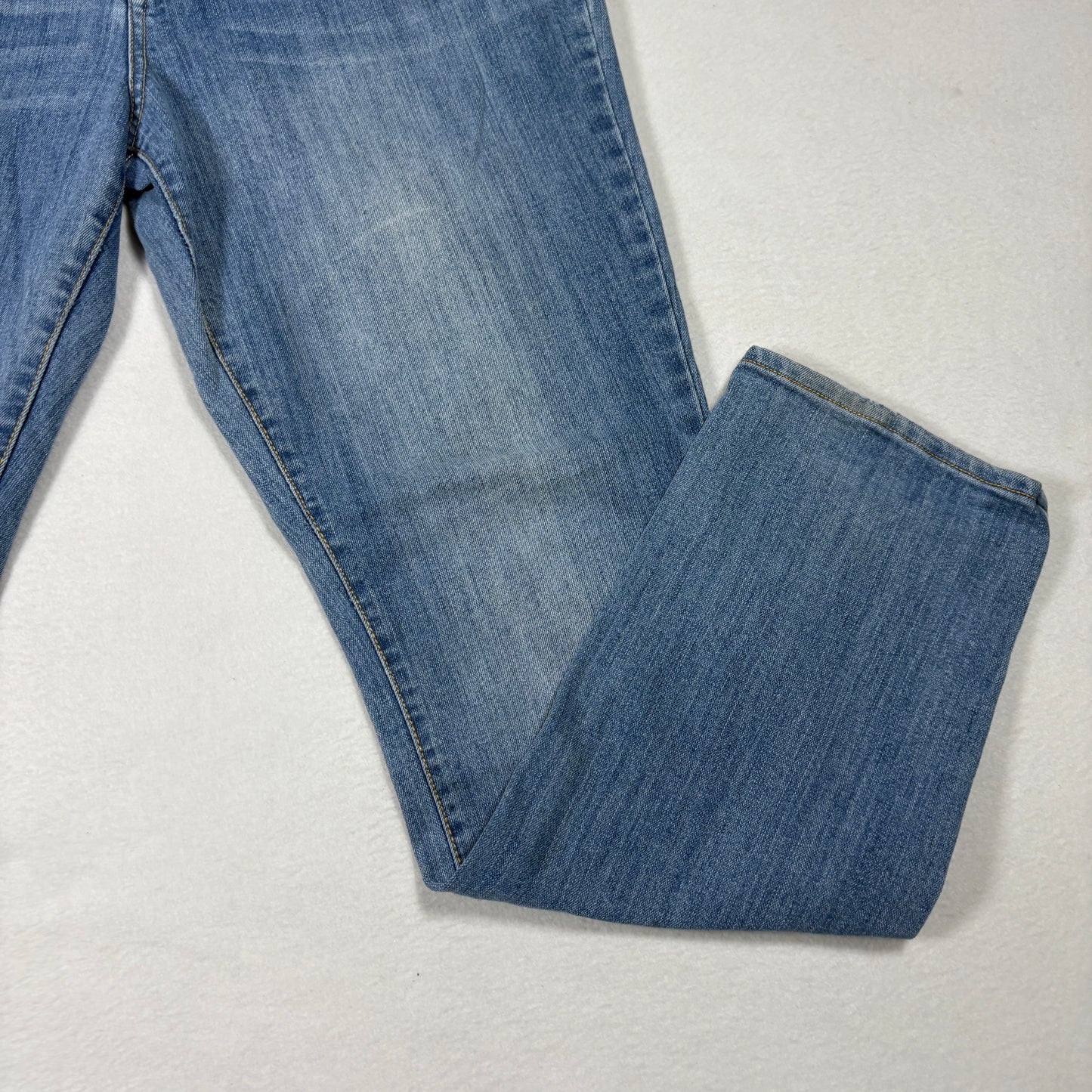 Old Navy Womens Jeans 8 Straight Leg Blue Denim Mid Rise Y2K 90s Grunge Casual