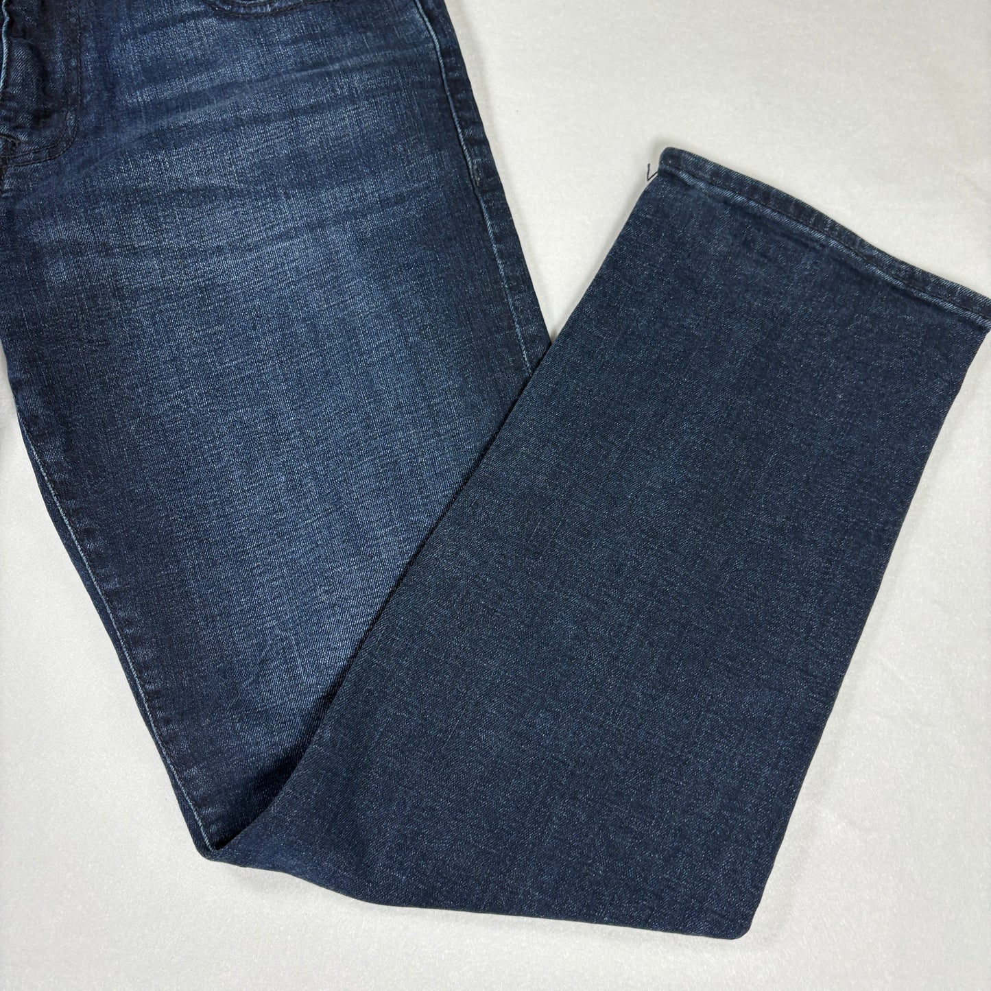 Chaps Jeans Mens 32x32 Slim Straight Dark Wash Denim Classic Five Pocket Pants
