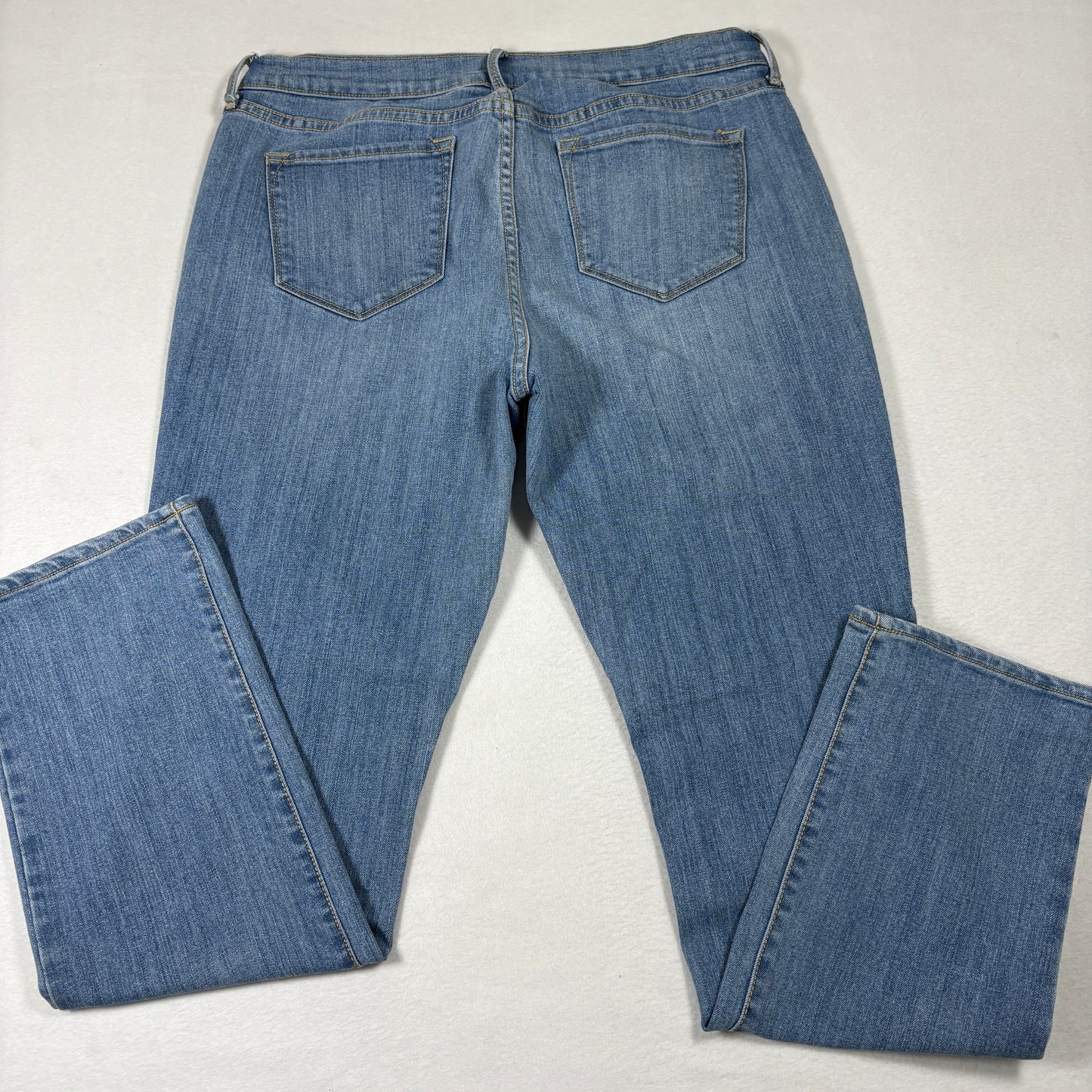 Old Navy Womens Jeans 8 Straight Leg Blue Denim Mid Rise Y2K 90s Grunge Casual