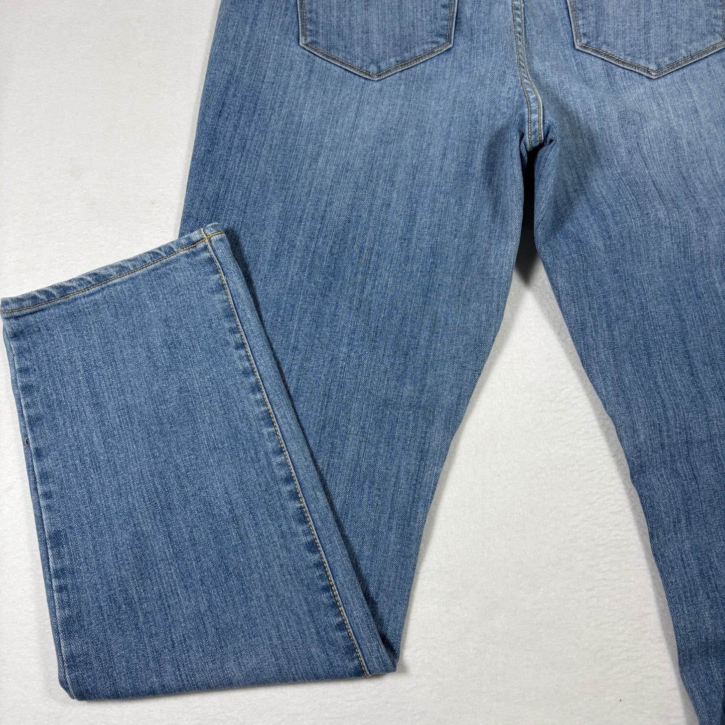 Old Navy Womens Jeans 8 Straight Leg Blue Denim Mid Rise Y2K 90s Grunge Casual