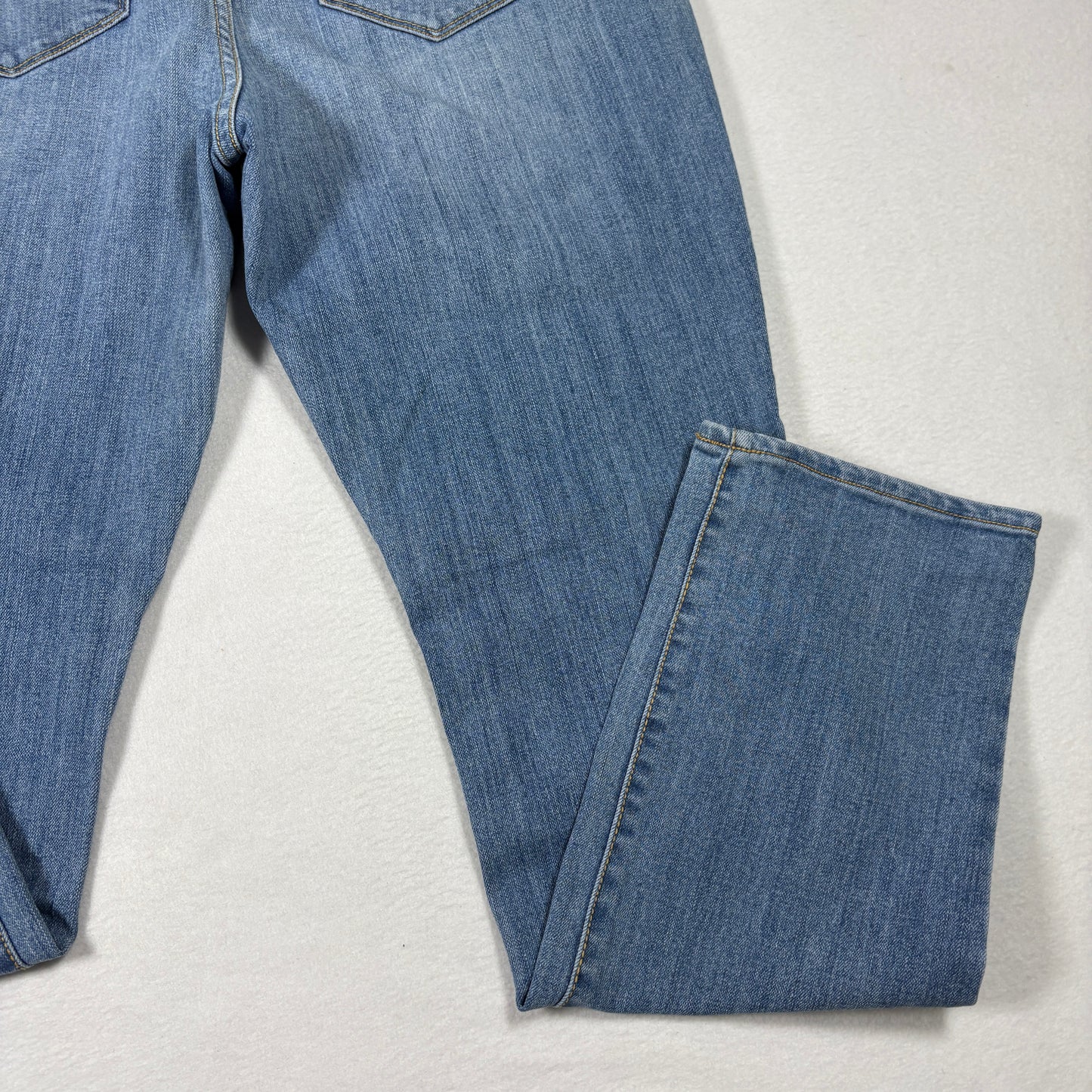 Old Navy Womens Jeans 8 Straight Leg Blue Denim Mid Rise Y2K 90s Grunge Casual
