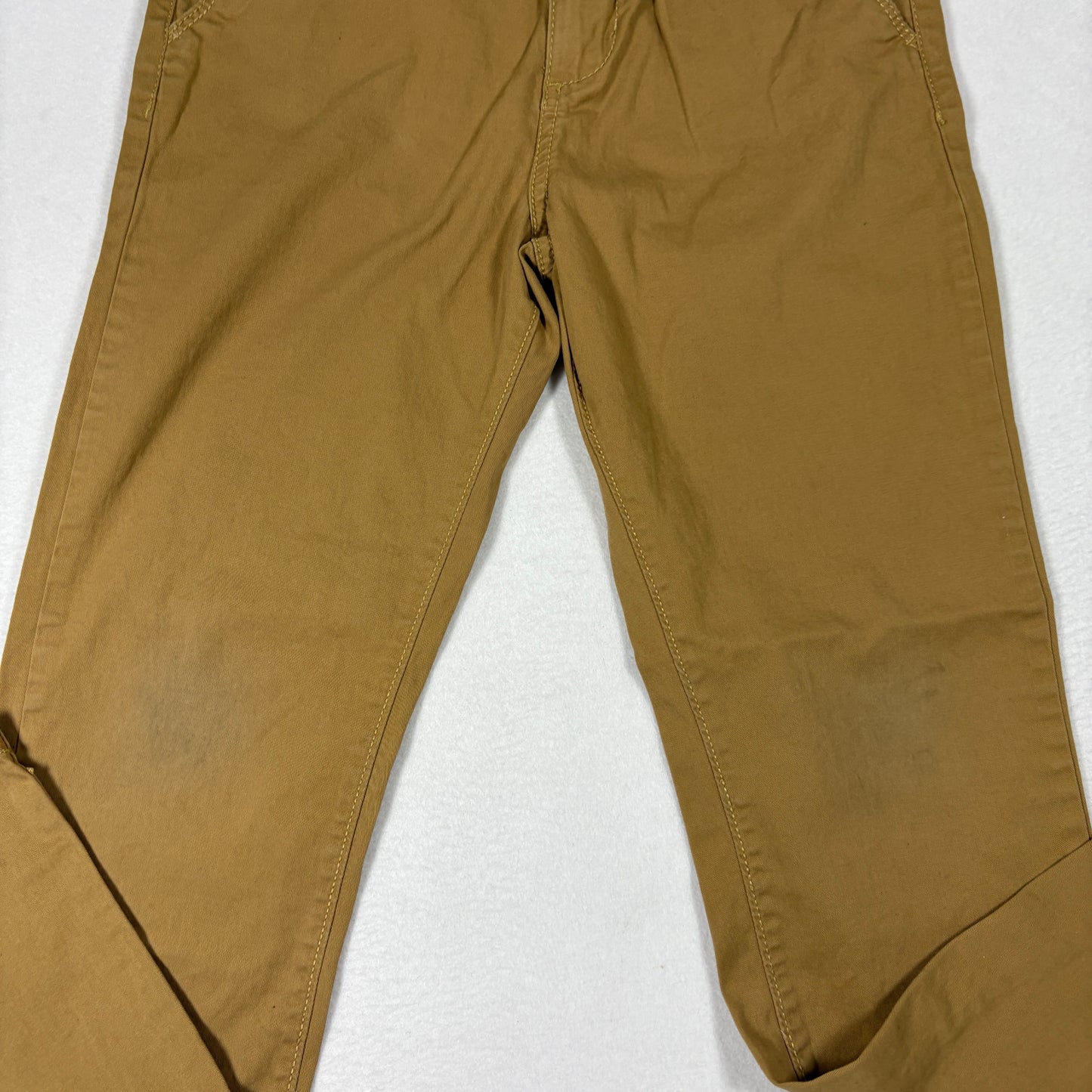 OshKosh Boys Chinos 12 Khaki Brown Straight Leg Casual Cotton Pants School