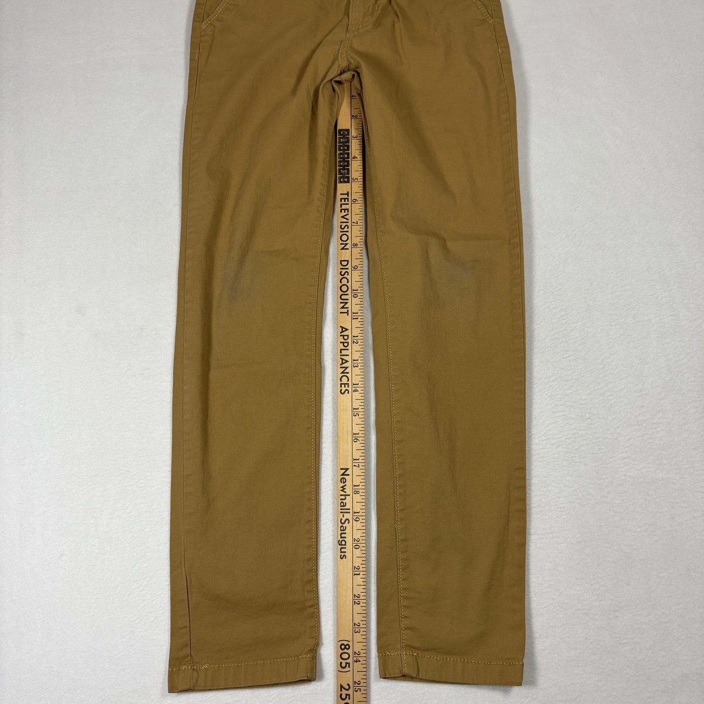 OshKosh Boys Chinos 12 Khaki Brown Straight Leg Casual Cotton Pants School