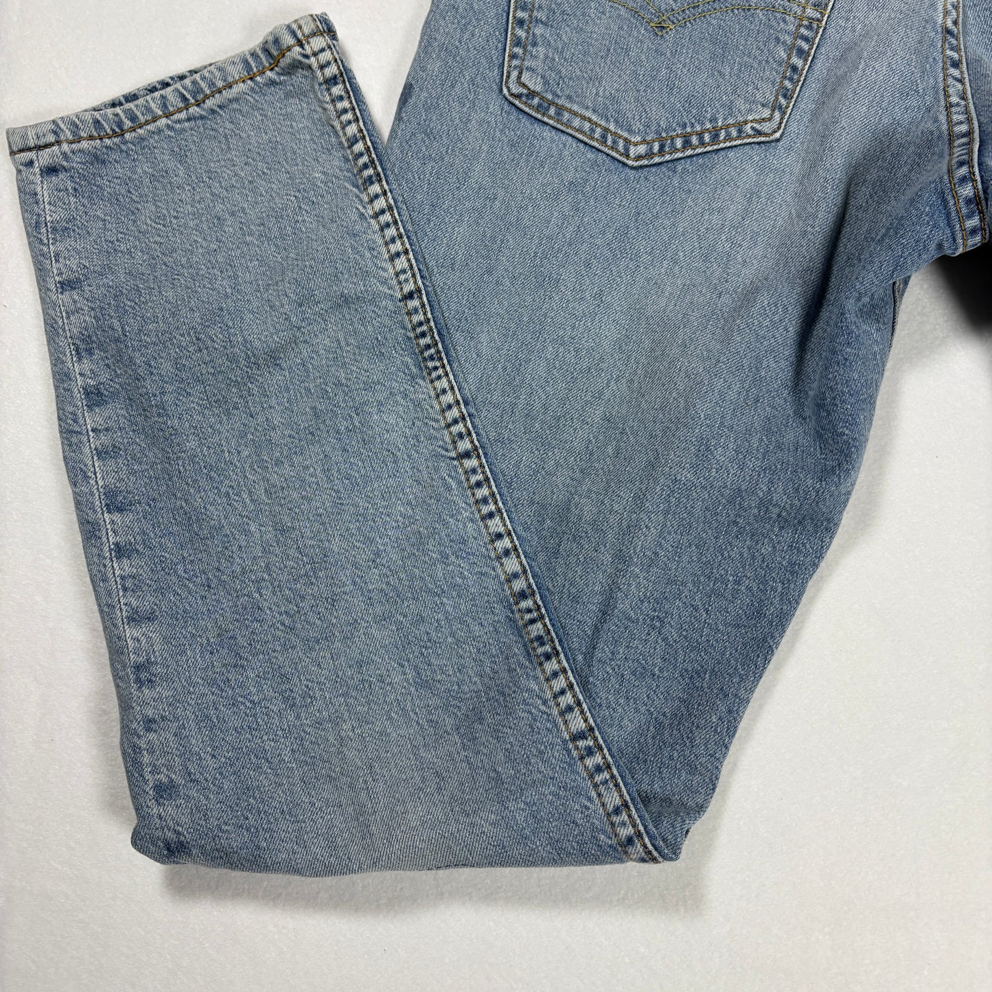 Levi’s 511 Jeans Mens 32x30 Slim Fit Light Wash Distressed Ripped Denim Pants