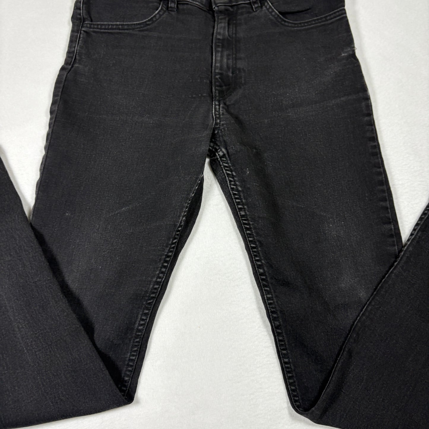 H&M Denim Mens Jeans 20 Skinny Fit Black Stretch Grunge Y2K 90s Casual Streetwear