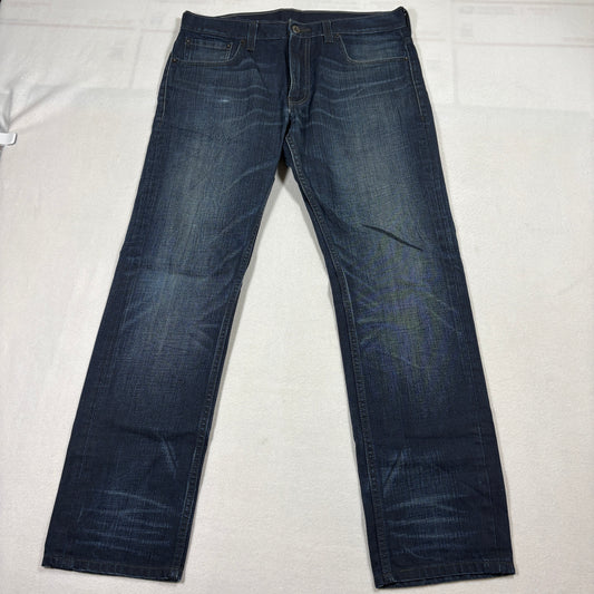 Levi’s 511 Mens Jeans 34x30 Dark Wash Slim Fit Stretch Denim Classic Casual