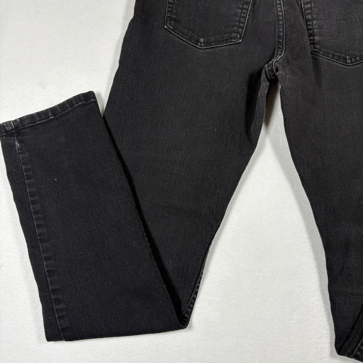H&M Denim Mens Jeans 20 Skinny Fit Black Stretch Grunge Y2K 90s Casual Streetwear