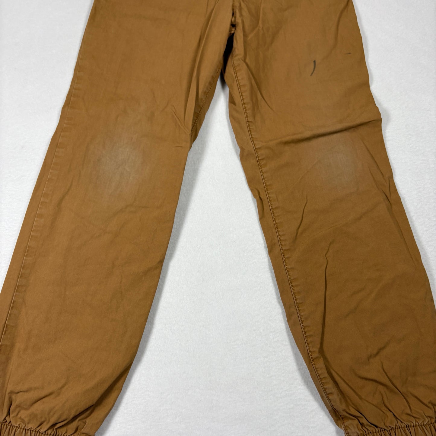 Carters Boys Jogger Pants 12 Brown Elastic Waist Cuffed Casual School Playwear