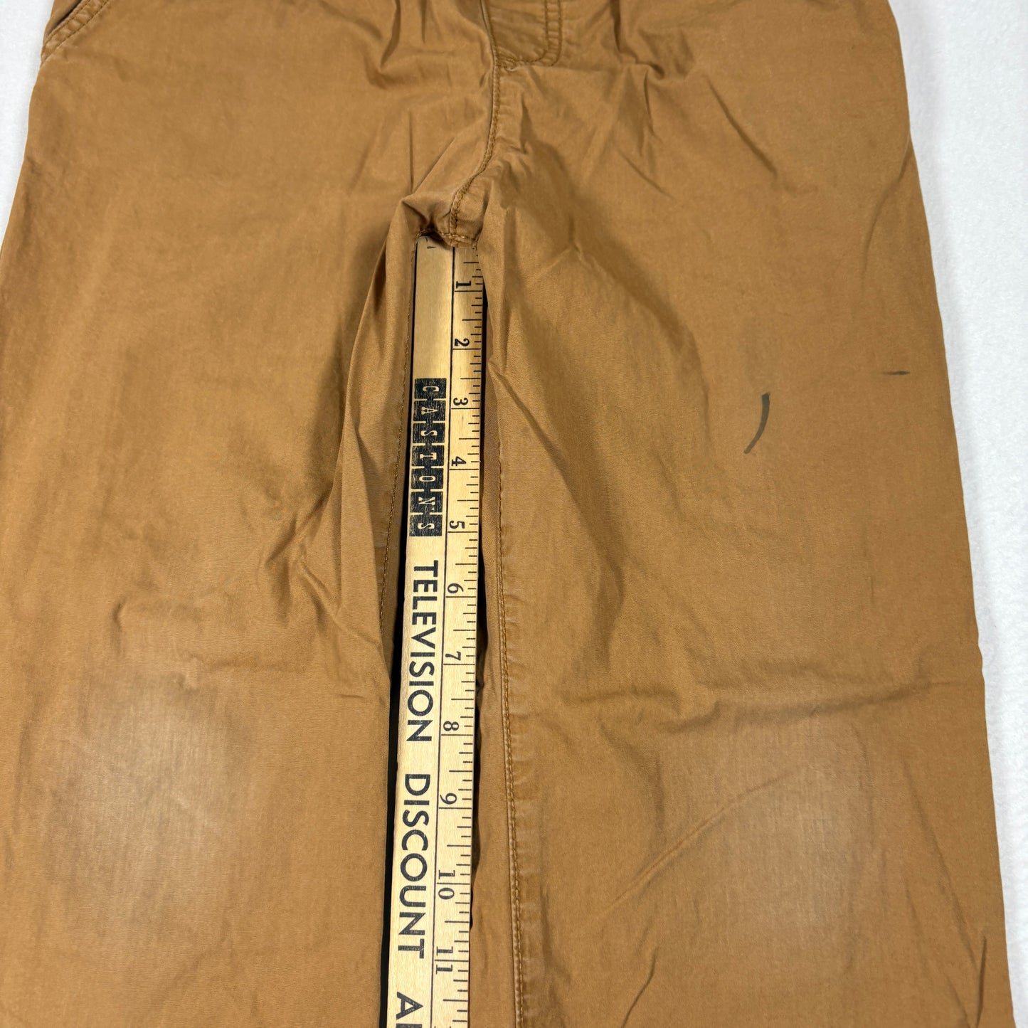 Carters Boys Jogger Pants 12 Brown Elastic Waist Cuffed Casual School Playwear